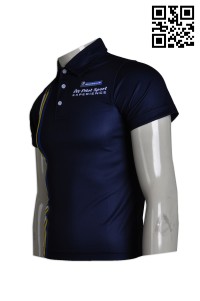 P587 team short sleeved polo shirts design tailor made sublimation polo-shirts badminton table tennis fashionable poloshirts supplier company 
